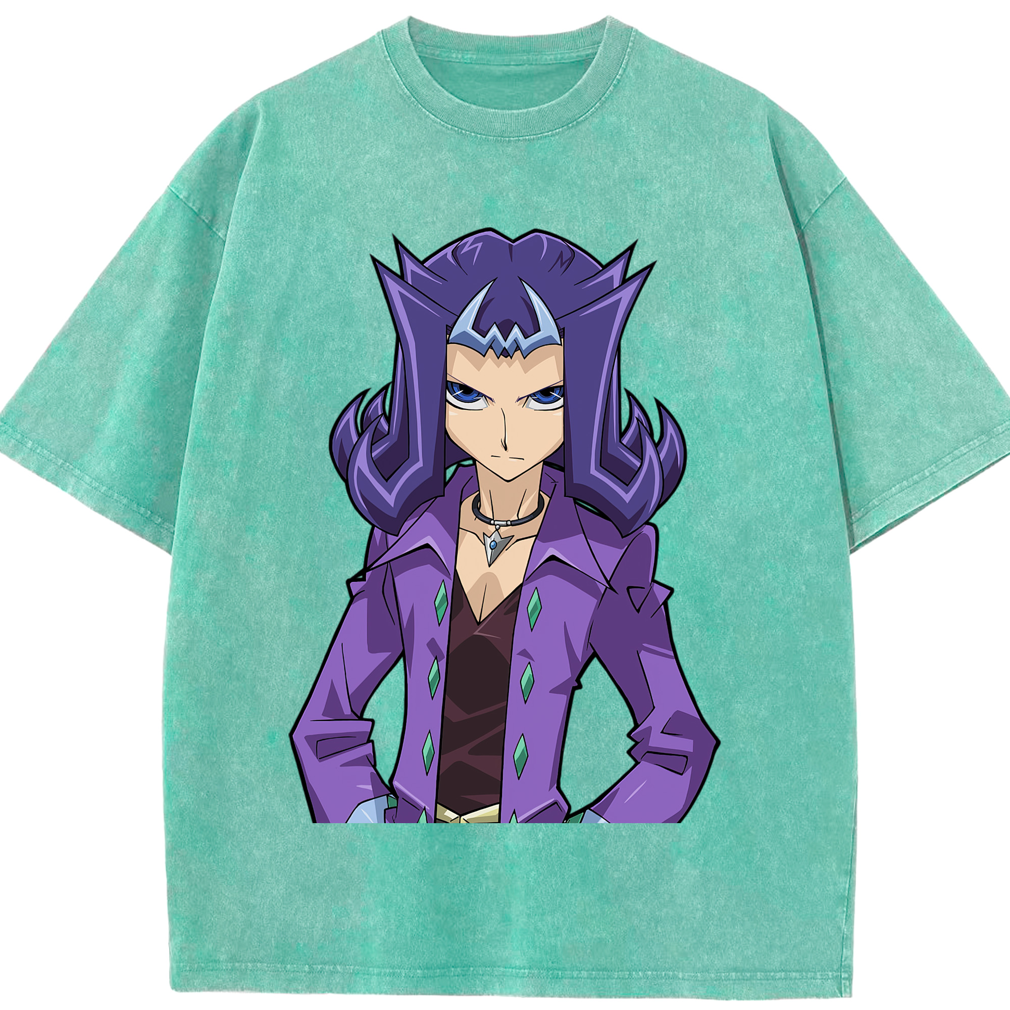 （画像用） 遊☆戯☆王 Yu-Gi-Oh! 綿100% ヴィンテージ風 半袖Tシャツ（フロントプリント）